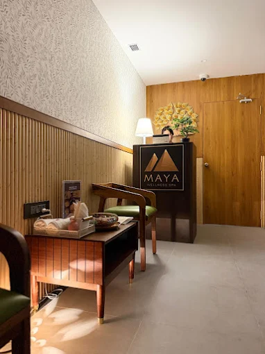 Maya Wellness Spa Pondicherry reception
